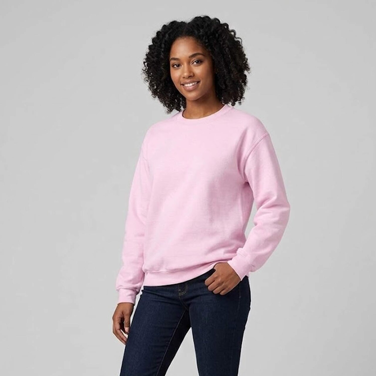 Gildan® Gildan Crewneck Long Sleeve Sweatshirt, Blank Heavy Blend Fleece Pullover